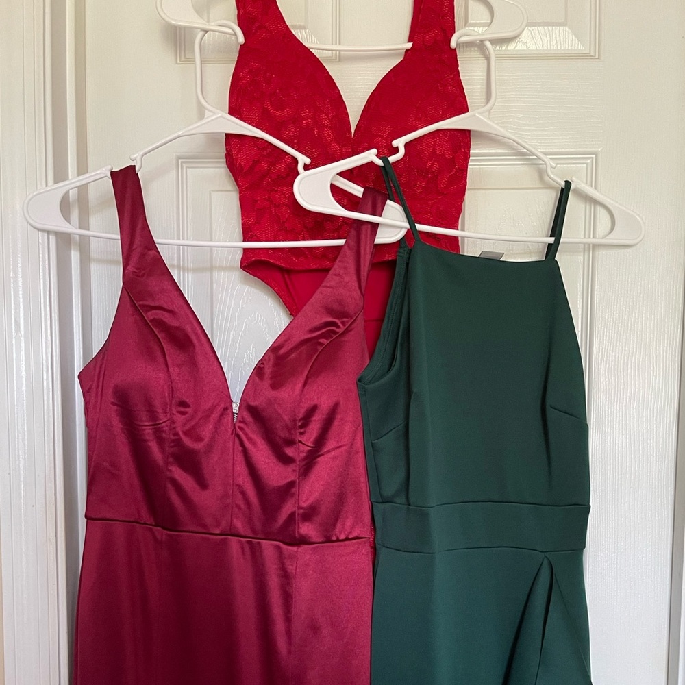 Bundle: 3 formal gowns
